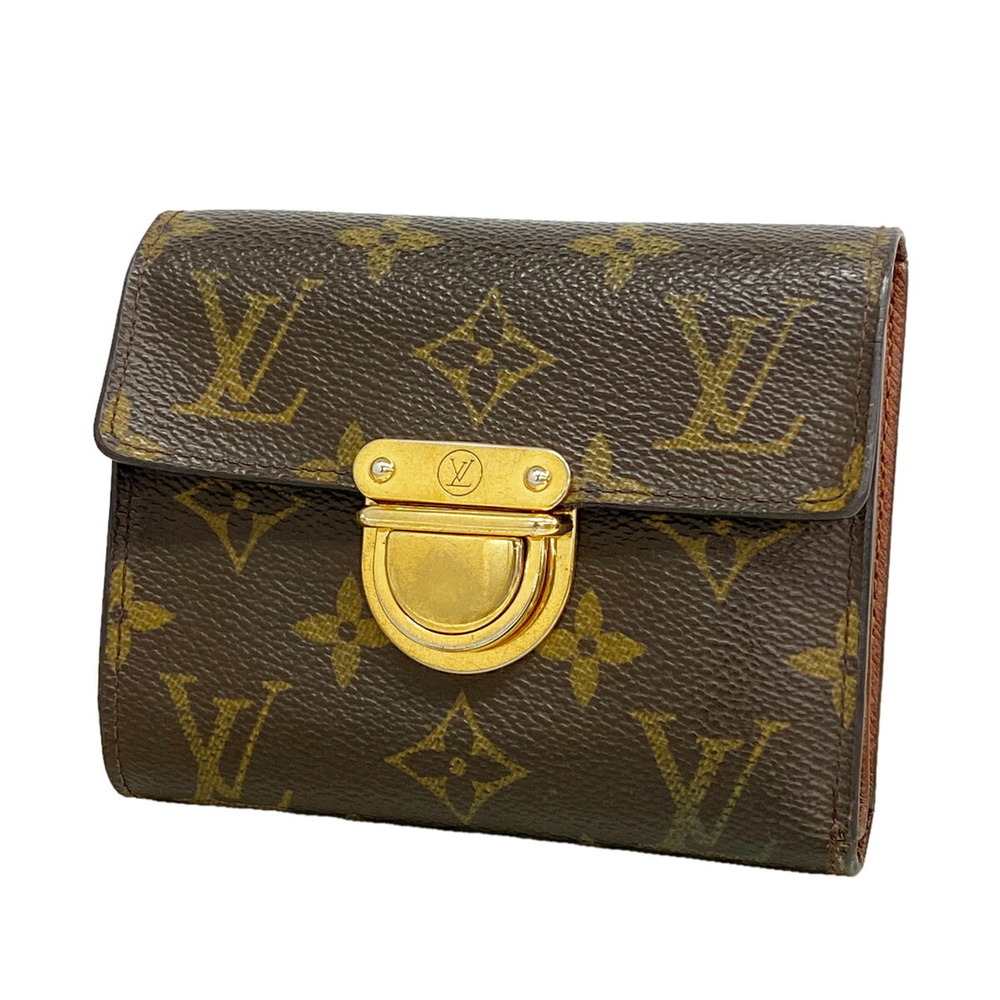 Louis Vuitton Tri-fold Wallet Monogram Portefeuille Koala M58013 Brown Women's